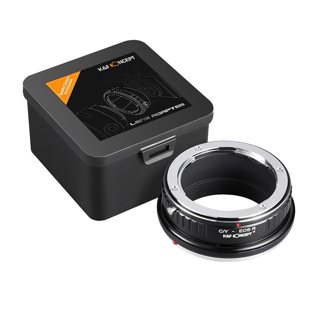 Адаптер для крепления объектива Concept Canon RF Series Contax K&F (Гора Яшика)