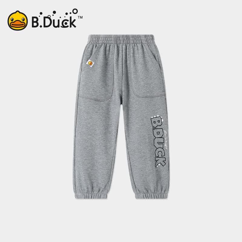 Хлопковые спортивные штаны для мальчиков B.Duck
