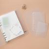 2pcs DIY Loose-Leaf Notebook Refill Paper PP Refill Spiral Page Binder Indexing Cards  Journal