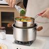 Wutuo 316L Stainless Steel 20cm Multi-Purpose Pot with Frying Basket