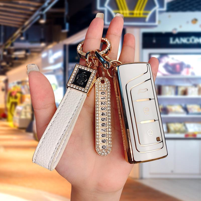 Чехол для ключа из ТПУ для автомобиля GAC GA6/GS4/GS8/GS7/GS3/GM8/GA4/GA8/GS5