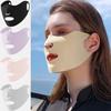 Fashion Hot Sale Breathable Exposed UPF50+ Ice Silk Sunscreen Mask Anti-UV Traceless Outdoor Riding Face Mask Cover Scarf Summer