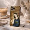 Чехол для телефона Caitlin C-Clark для iPhone 17, 16, 15, 14, 13, 12, Plus, Pro Max, 5G Другие Мягкий Черный Чехол