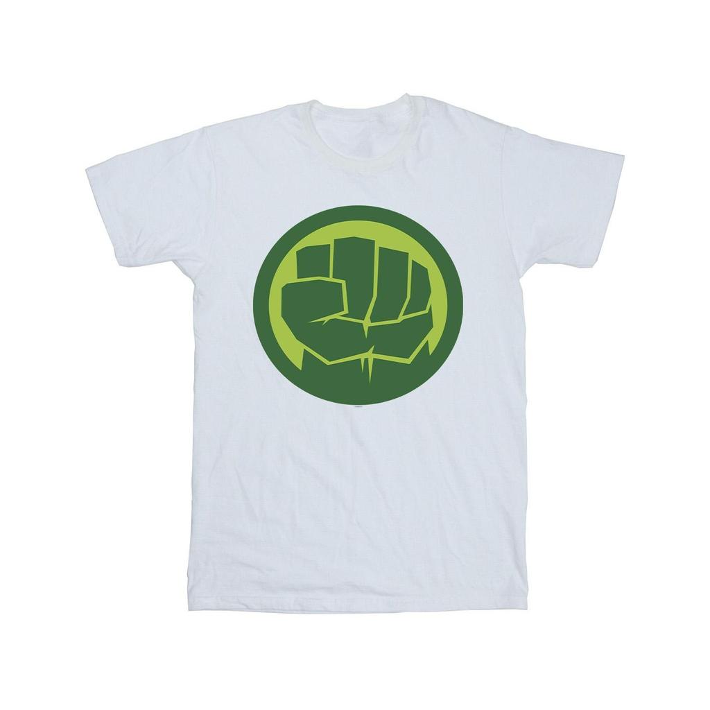 Marvel Mens Hulk Chest Logo T-Shirt