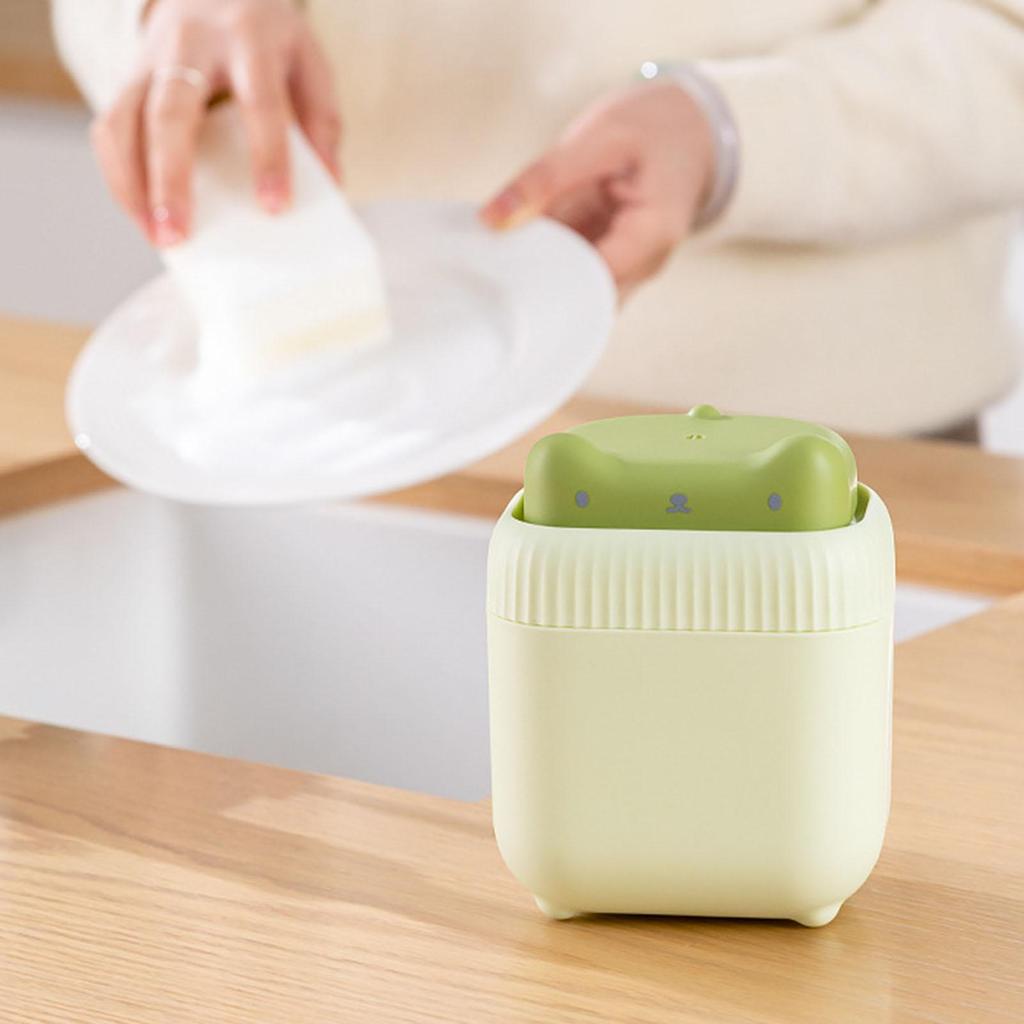 Soap Pump Dispenser And Sponge Holder Dish Soap Dispenser for Kitchen Countertop Soap Pump Dispenser Energy-saving Innovative Soap Presser