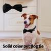 Decorative And User Friendly Cat And Dog Bow Tie With Fine Stitching Pet Easy To Put On No Shedding