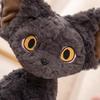 Милая Плюшевая Игрушка Кот Девон Рекс Реалистичный Мягкий Плюшевый Зверь с Большими Ушами Реалистичный Подарок для Любителей Кошек День Рождения Рождественские Подарки