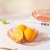 Small Fruit PlateSnack and Melon Seed Plate Home Living Room Coffee Table Durable and Transparent Fruit Plate