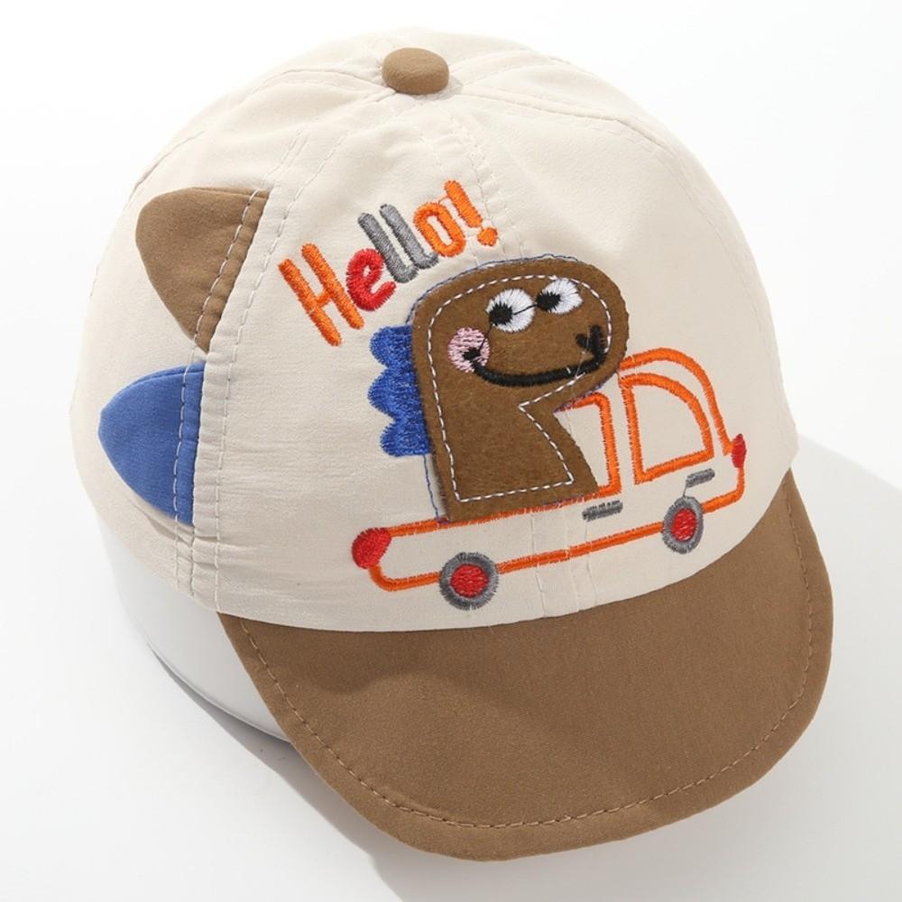Embroidery Boys' Baseball Cap Soft Brim Children Cap Cute Toddler Sun Hat  Children