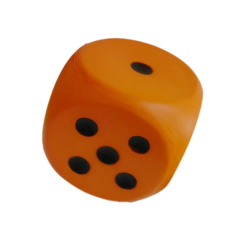 Large Foam Dices Soft Jumbo Dot Dices Learning 6 Sided 6 Inch Foam Dices Giant Dices Educational Toy for Stress Relief