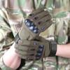 Мотоциклетные перчатки мужские тактические военные охотничьи стрельба защита суставов спортивные велосипедные перчатки с полным пальцем женские велосипедные перчатки