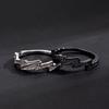 Adjustable Punk Style Lightning Zircon Ring Stainless Steel Comfort Fit Jewelry for Women And Men Daily Wear Gift Idea
