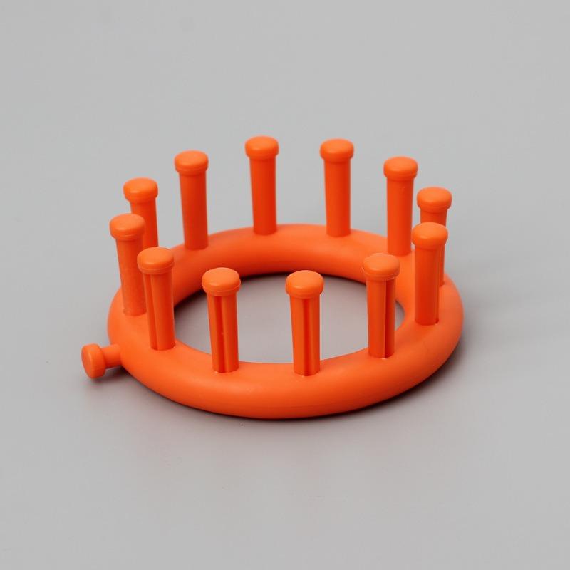 Простой инструмент для шерстяного вязания своими руками, цветочная сетка, круглая шерстяная вязальщица