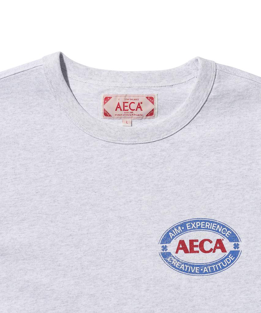 AECA (Женщина) Иду по солнцу, короткий рукав - светло-серый