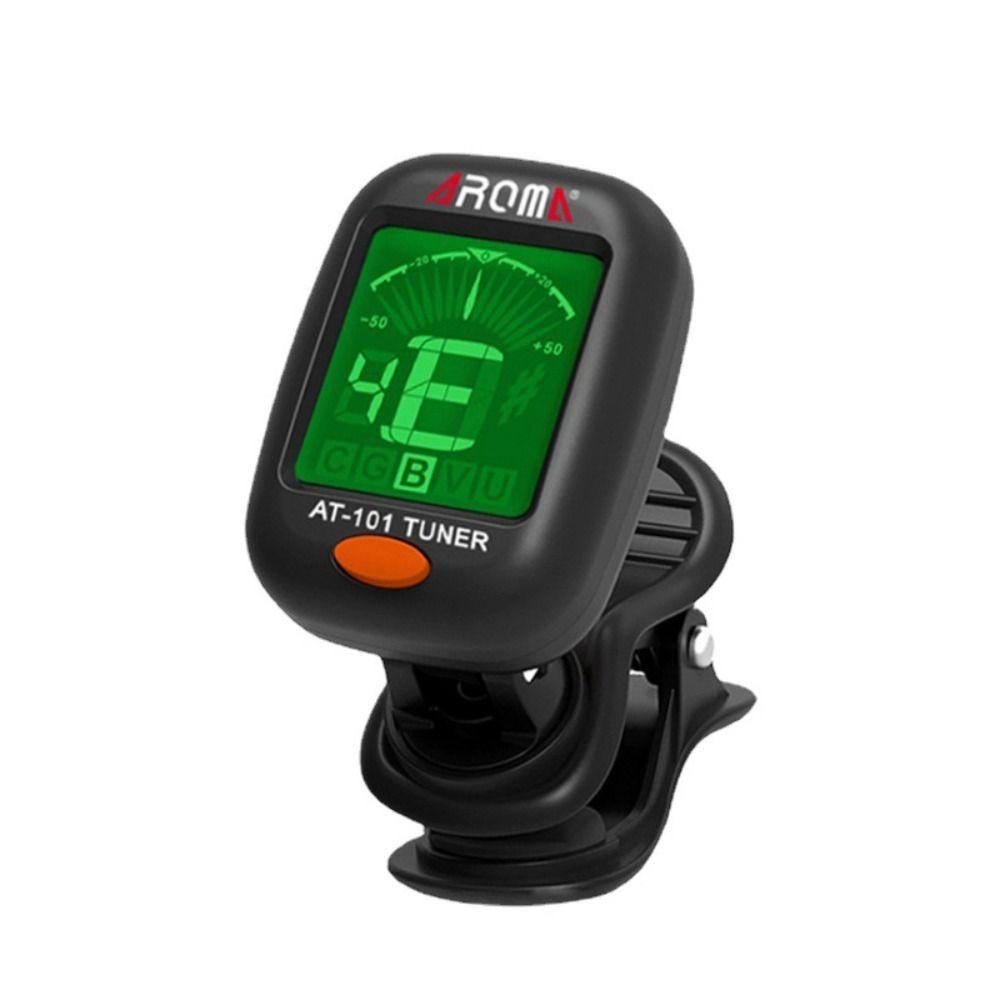 LCD Display Electric Digital Tuner Rotatable Digital Guitar Tuner Acoustic Guitar Tuner Guitar