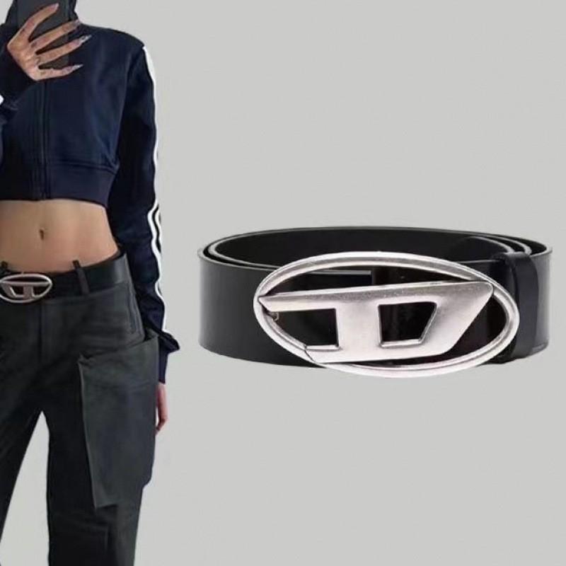 Ретро Элегантный Серебристый Ремень с D-образной Пряжкой из Шикарного ПУ Материала Стильное Дополнение к Джинсам Платьям и Повседневным Нарядам