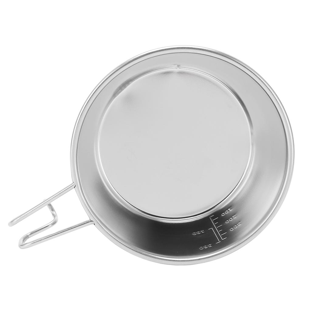 450 мл Кружка для кемпинга из нержавеющей стали Миска для кемпинга Штабелируемая Портативная Кружка для кемпинга для пеших походов