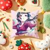The AApothecary Diaries Maomao Cushion Cover Plush Fabric Soft DoubleSided Printed Sofa Warm Winter Home Gift Pillow Cover