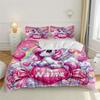 Customization unicorn Duvet Cover Set Bedding Universal,  Cute Printed Cartoon Quilt Cover Comforter Sets Home