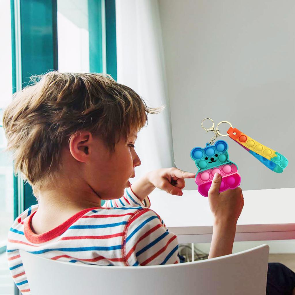 Сенсорные игрушки с пузырьками-снятие стресса, силиконовые игрушки для снятия давления(Сшивание моделей)