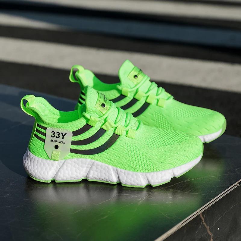 2024 Новые мужские кроссовки дышащие беговые легкие повседневные кроссовки женские кроссовки нескользящие сетчатые туфли Tenis Masculino