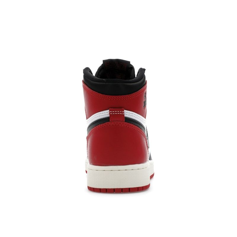 Air Jordan 1 Retro High OG GS Black Toe Reimagined Kids Sneakers Red Varsity-Red White FD1437-106