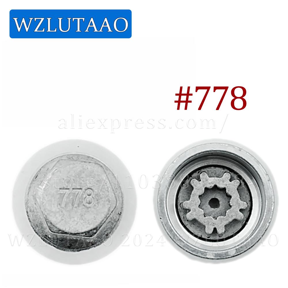 1Pcs #771 - #780 Car Tire Anti-Theft Screw Removal Tool Socket Wrench Disassembly Tool Key Sleeve For Skoda Repair Kit