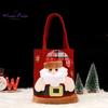 Christmas Handbag Cartoon Santa Claus Snowman Elk Gift Bag Large Capacity Great Load Bearing Merry Christmas Decor Children Adult Sex Wear