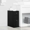 Bathroom Furniture Set Black Oak Effect 80 x 18 x 60 cm