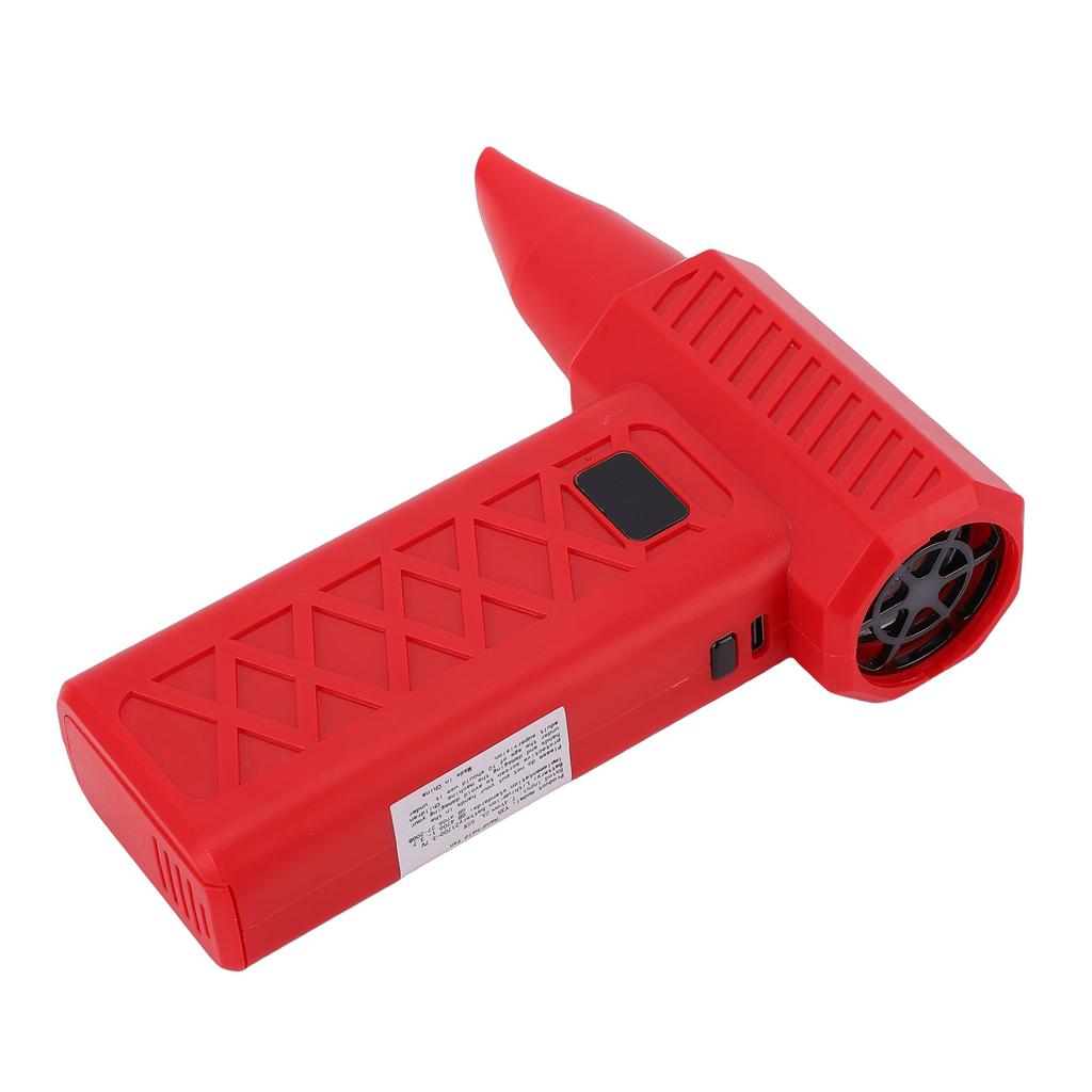 Duster LED Digital Display High Power High Speed Portable Electric Blower Duster with Emergency Light for Outdoor Travel