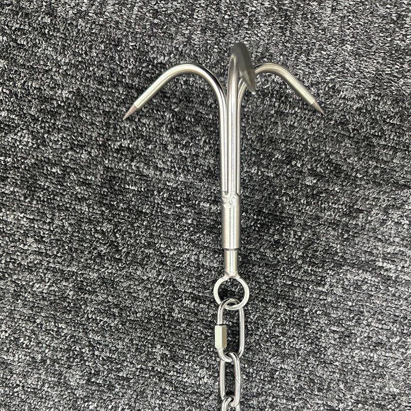 Stainless Steel Portable Folding Rescue Grappling Hook