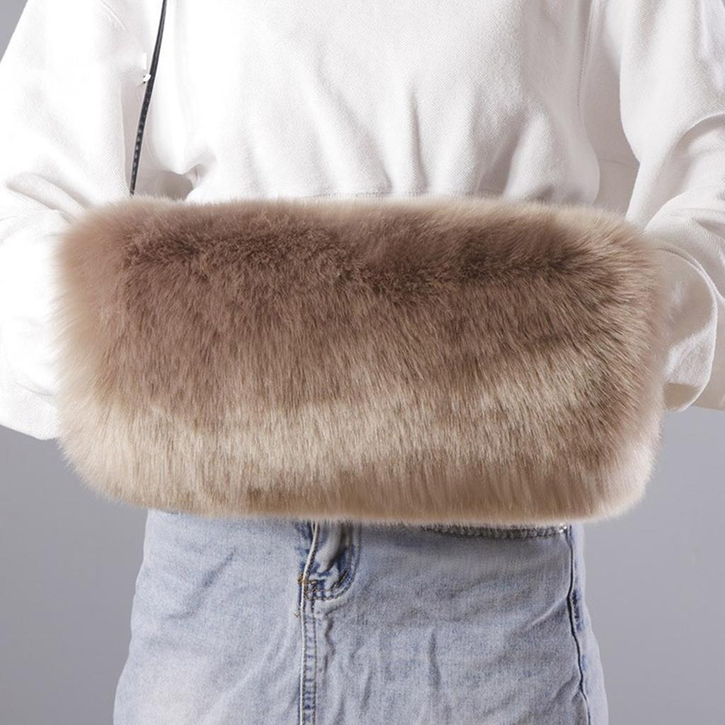 Зимние плюшевые муфты для рук для мужчин и женщин, теплые термомуфты для рук, грелки для рук для активного отдыха, катания на лыжах, защиты рук в холодную погоду