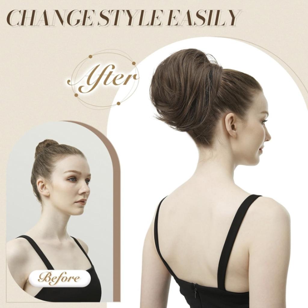 Волосы Пучок Конский Хвост Наращивание Волос Прямой Синтетический Накладной Шиньон Полностью Короткий Конский Хвост Пучок Наращивание Волос Для Женщин Аксессуары Для Волос