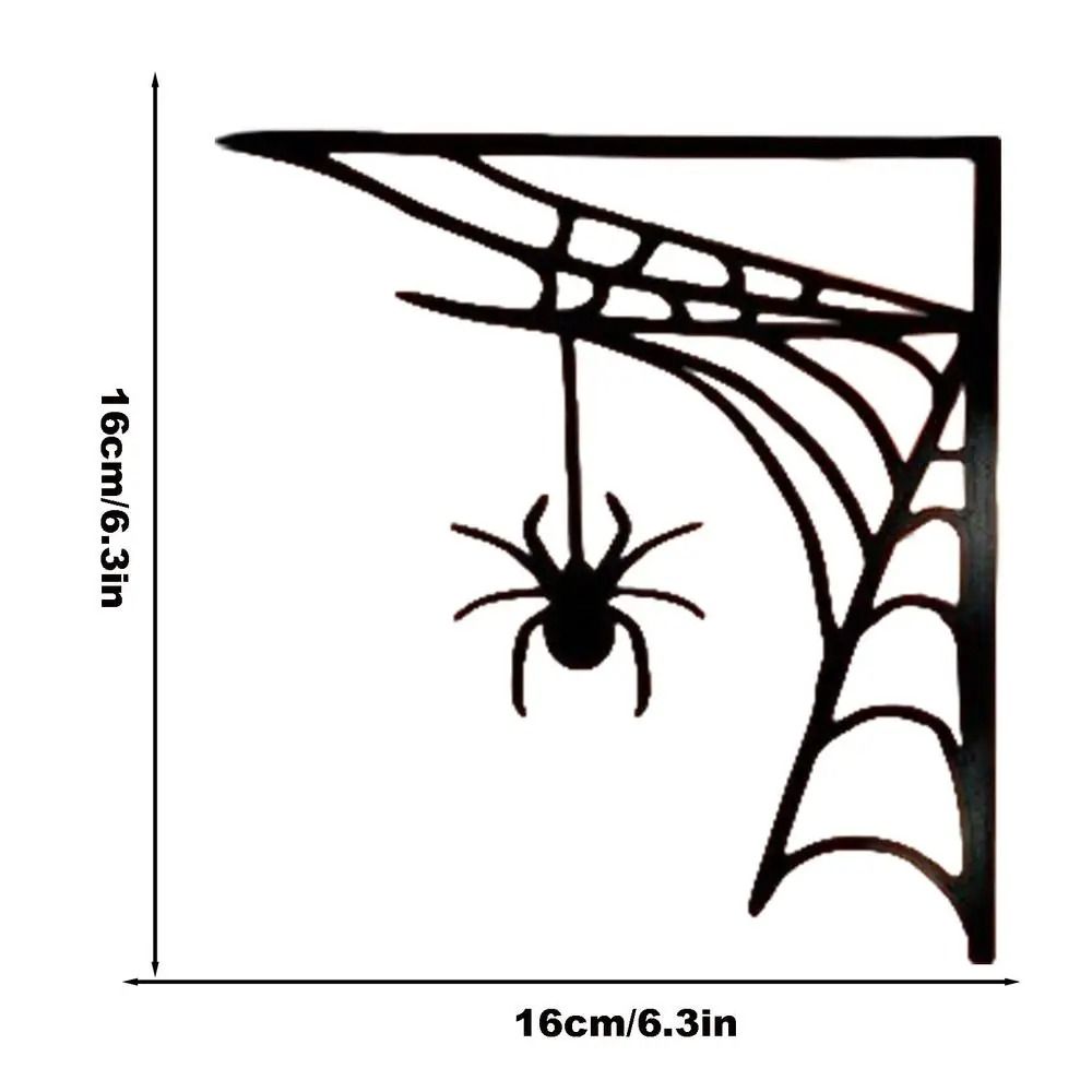 Деревянное украшение «Паутина», Жуткая деревянная вывеска для дверной рамы, Дверной наличник, Искусственные пауки, Хэллоуин
