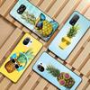 Чехол для телефона Summer Beach Fruit Pineapple для Xiaomi 12 11T 10 9 Redmi Note 11 10 10S Pro Redmi 9 9A 8, черный, из поликарбоната, стеклянный чехол для телефона