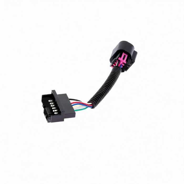 Prise connectique avec faisceau pour feu arrière gauche ou droit – Citroën Jumper, Fiat Ducato et Peugeot Boxer – OEM 1370207080