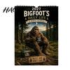 Creative Home Wall Art Sasquatch Daily Life Calendar 2027, Monthly Planner with Humorous Wilderness Illustrations for Office Desk Accessories