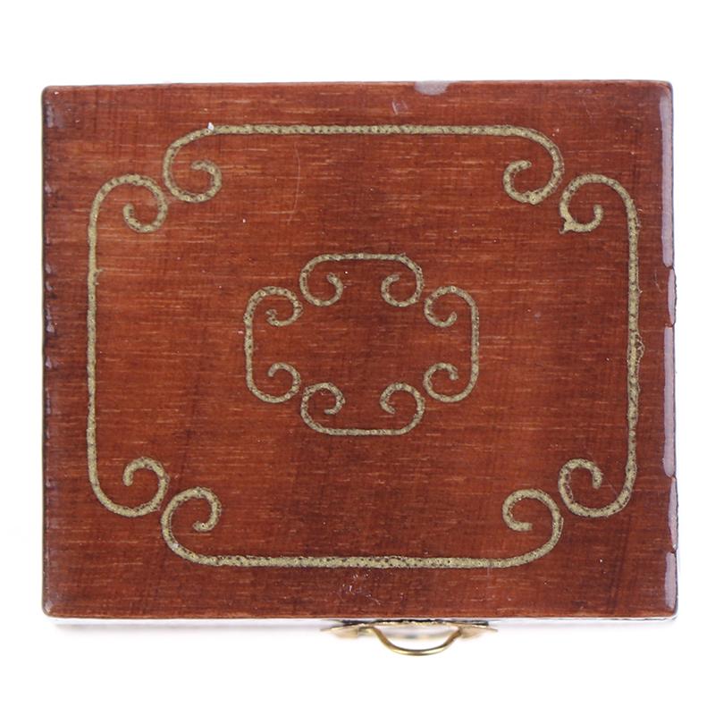 1 шт. Мини-шкатулка для украшений, модель кукольного домика, миниатюры, детские миниатюры для самостоятельного изготовления кукол