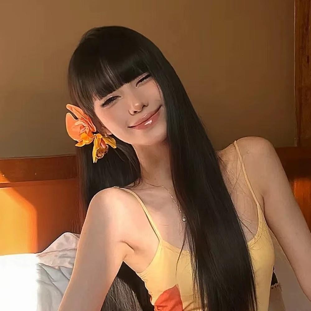 Cloth Orchid Hair Clip Plastic Headwear New Hair Accessories Sweet Accessory