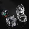 22mm Emergency Stop Button, Protective Cover Button, Switch Cover, Padlock Protection Cover, Transparent Dust Cover
