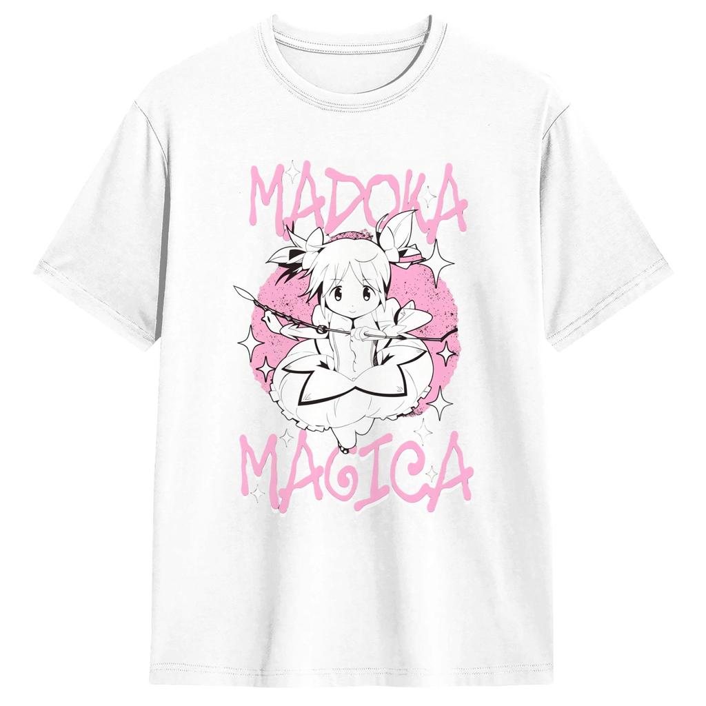 Mahou Shoujo Magi Madoka Magica T Shirt Unisex Funny TShirts Summer O Neck Leisure Tees Cheap Plus Size Clothes