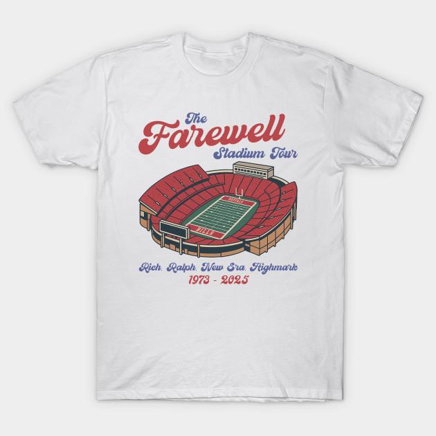 Men Black Print T-shirt Vintage Buffalo Bills Stadium Tour M5499 No-Cut Heat Transfer Print Cotton Tshirt