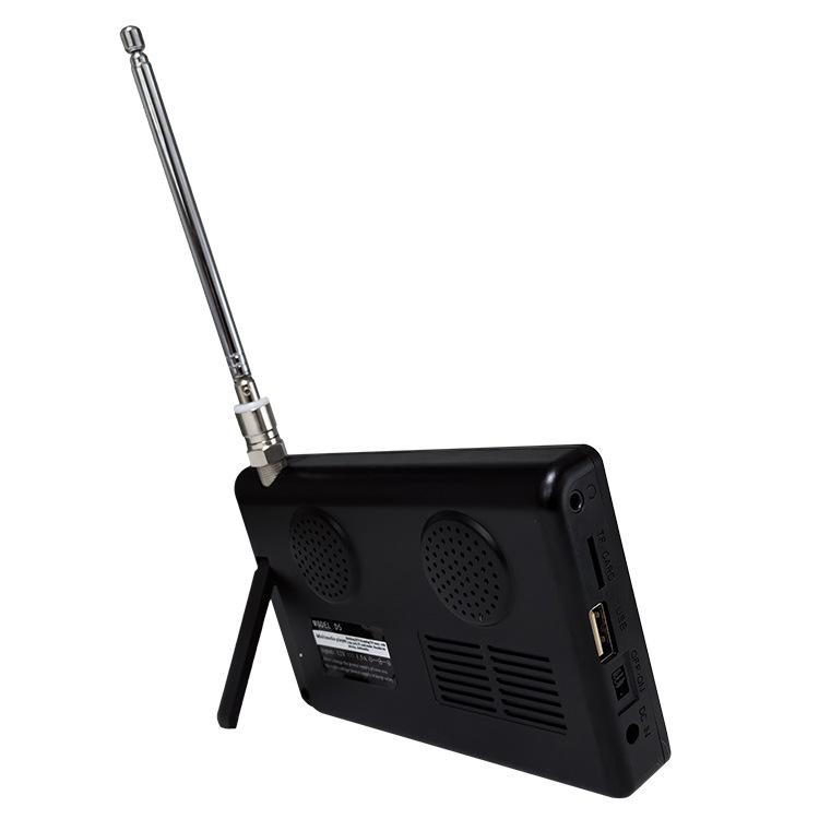 5-Inch Portable Ultra-Thin LCD TV for Home and Car Use