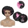 Best Selling Bonnet Satin Double Satin Lined Silk Hair Bonnet with Custom logo