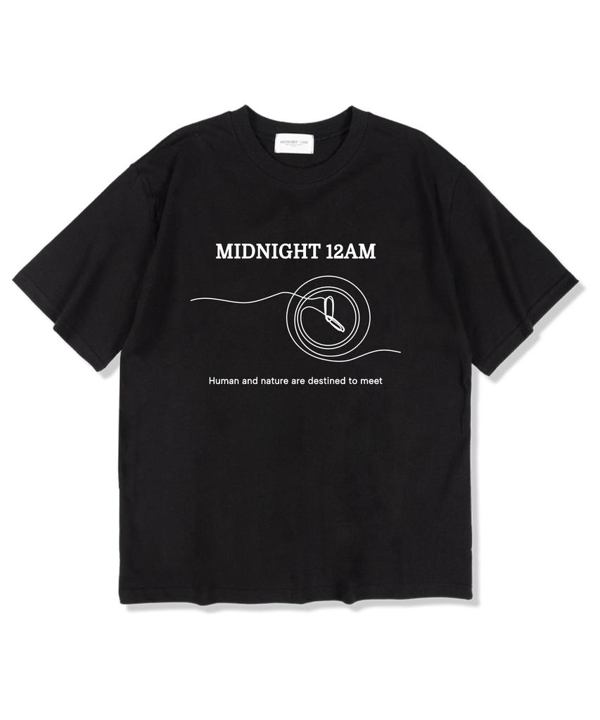 MIDNIGHT12AM Flyz Short Sleeve T-Shirt Black