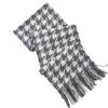 ELSYALN Skin-Friendly Plaid Scarf