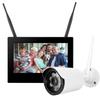 10-дюймовый 1,3-мегапиксельный HD беспроводной Wi-Fi радионяня 1 камера Smart DVR система домашней безопасности