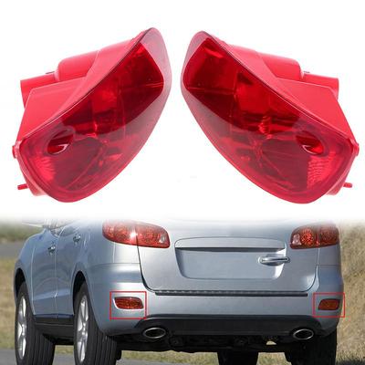 Задние светоотражатели бампера для Hyundai Santa Fe (CM) 2007-2009 Корпус заднего противотуманного фонаря Лампа предупреждения Замена Левый Правый Пара