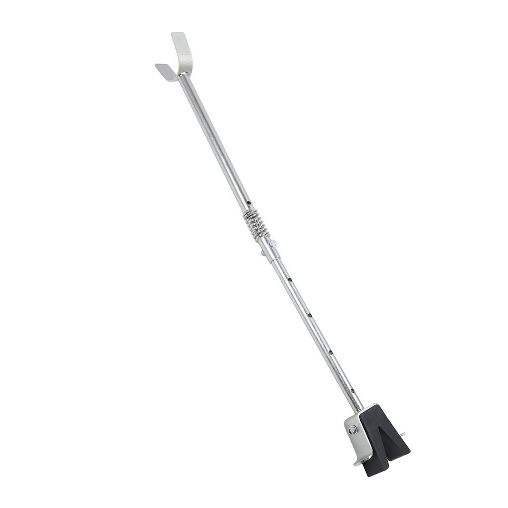 Boat Transom Saver with Spring 20.28 To 28.94in Adjustable Secure Engine Roller Trailer Mounts Outboard Motor Support