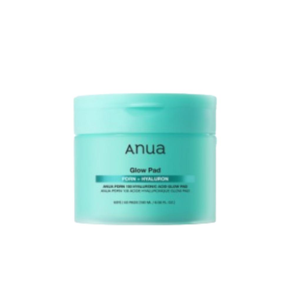 ANUA PDRN Hyaluronic Acid Glow Pad Brightening Toner Pad Hydration & Radiance Care (60 Pads)